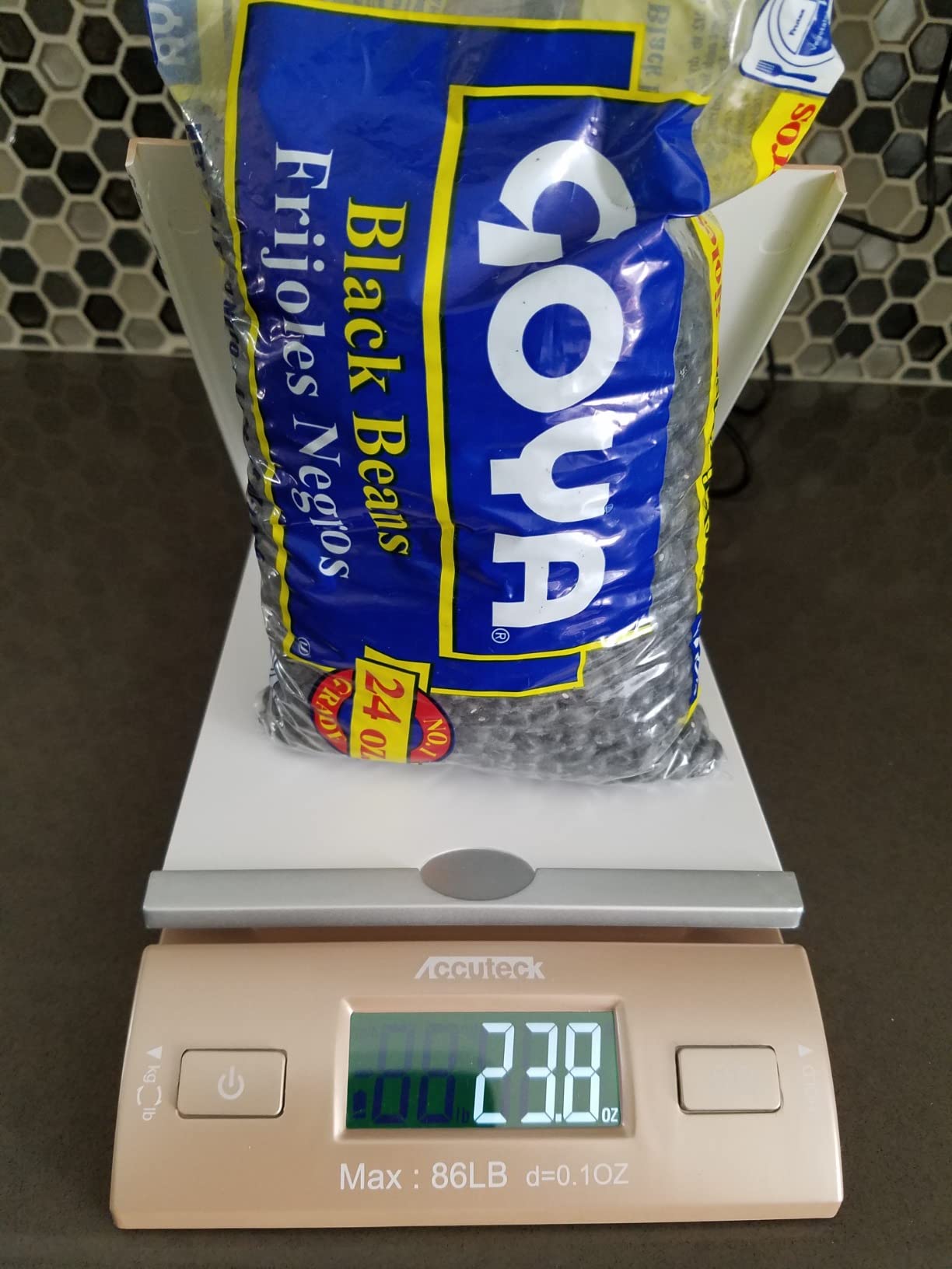 Accuteck Gold 86Lbs Digital Shipping Postal Scale with Batteries and AC Adapter customer photo 1
