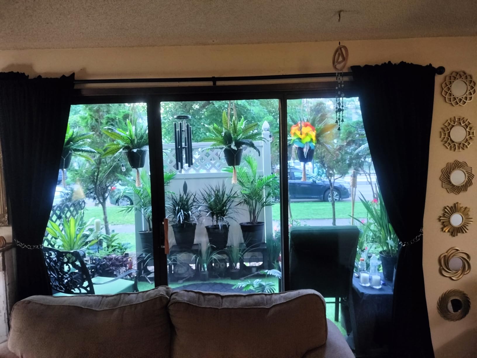 NICETOWN Black Velvet Blackout Curtains 96 inch Long 2 Panels | For Living Room and Bedroom, Thermal, Luxury, Rod Pocket Drapes, Window Treatments customer photo 2
