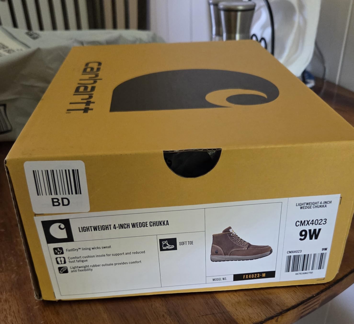 Carhartt Men's CMX4023 Lightweight Wedge Moc Toe Chukka customer photo 2