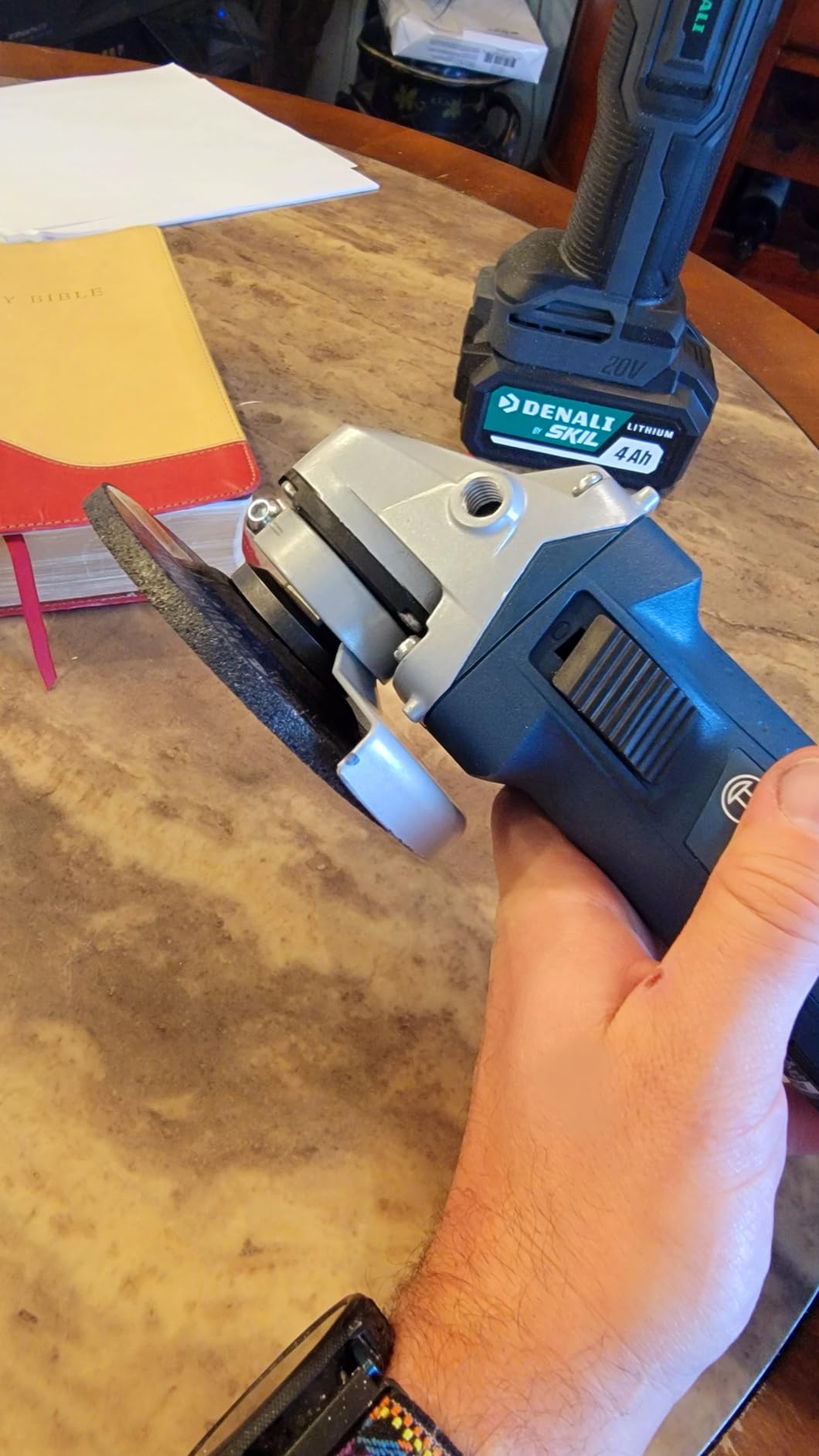 Bosch GWS8-45 4-1/2 In. Angle Grinder customer photo 1