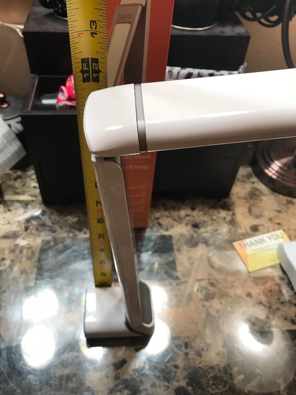 Circadian Optics Lumos 10,000 Lux Light Therapy Lamp | Seen On Shark Tank | Sun Lamp For Seasonal Blues | Ultra Bright White Light Therapy | 10,000 LUX | UV-Free | Full-Spectrum | Adjustable Panel customer photo 2