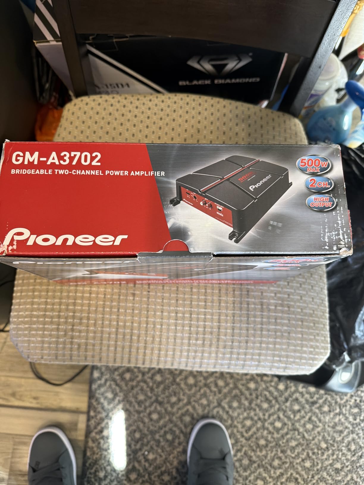 Pioneer GM-A3702 500W Max Class AB Bridgeable 2-Channel Car Amplifier with Automatic Signal Sensing and Turn-On customer photo 1