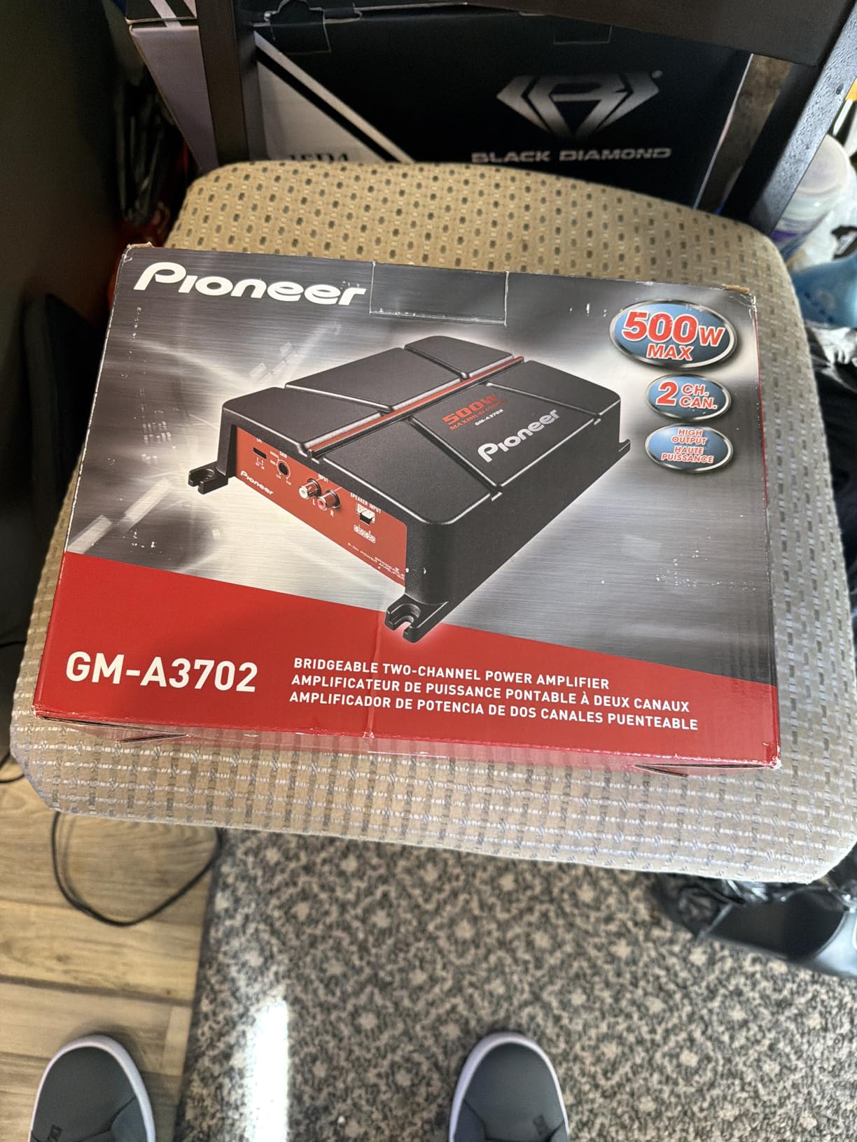 Pioneer GM-A3702 500W Max Class AB Bridgeable 2-Channel Car Amplifier with Automatic Signal Sensing and Turn-On customer photo 2