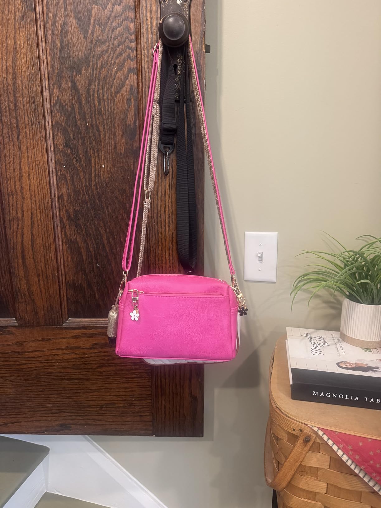 FashionPuzzle Triple Zip Small Crossbody Bag customer photo 1