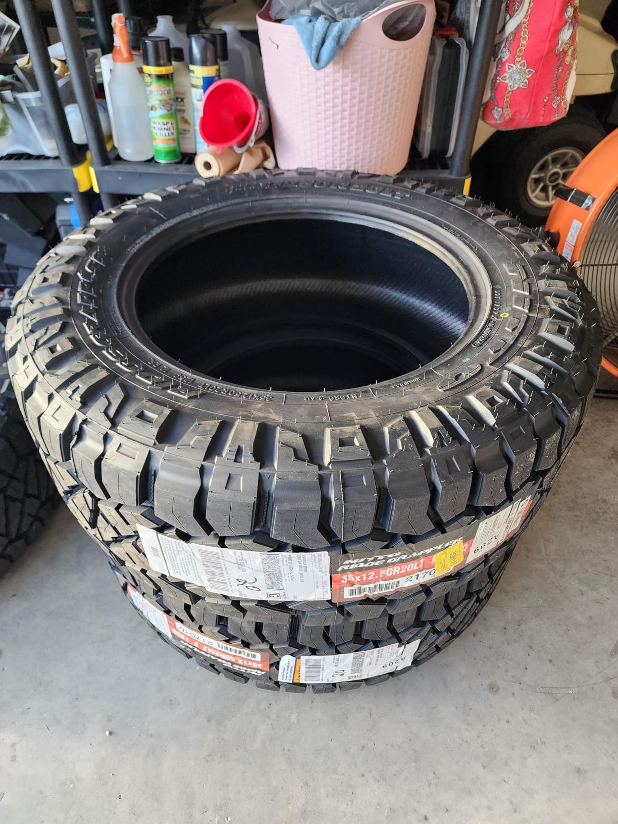 NITTO Ridge Grappler All_Season Radial Tire-35x12.50R20LT F 125Q customer photo 1
