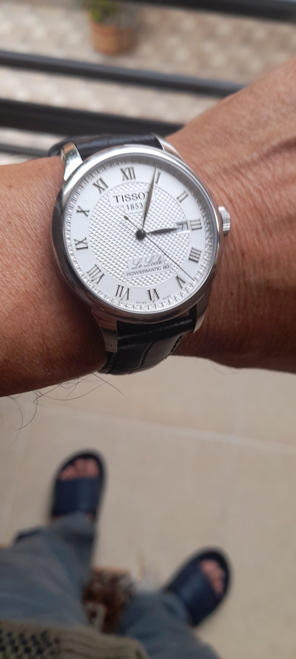 Tissot Men's Le Locle Stainless Steel Dress Watch customer photo 2