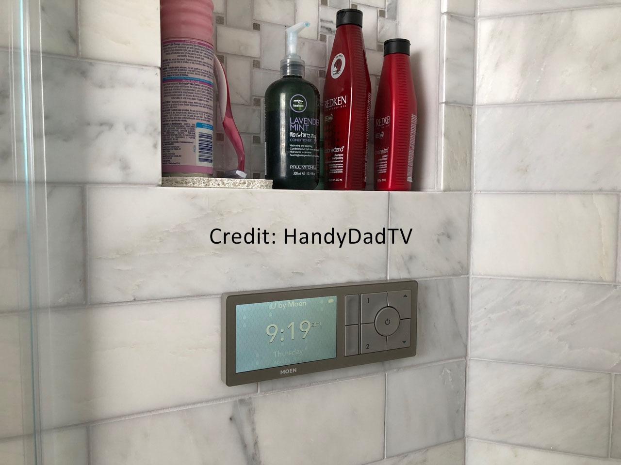 Moen Smart Shower Digital Shower Backup Battery Kit with 6 D Batteries, 179573 customer photo 1