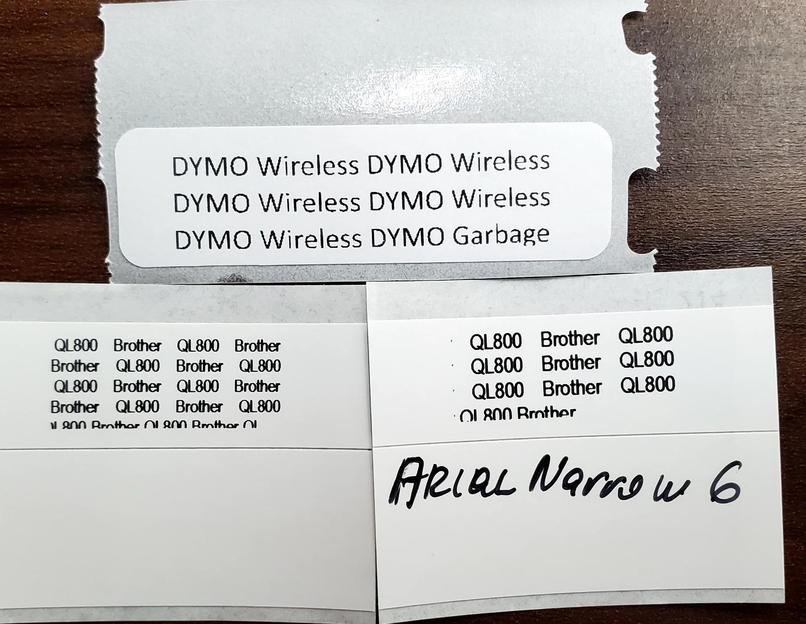 Brother QL-800 High-Speed Professional Printer, Plug & Label Feature, Genuine DK Pre-Sized, Multi-System Compatible - Black & Red Printing Available (Required USB Cable Included) customer photo 2