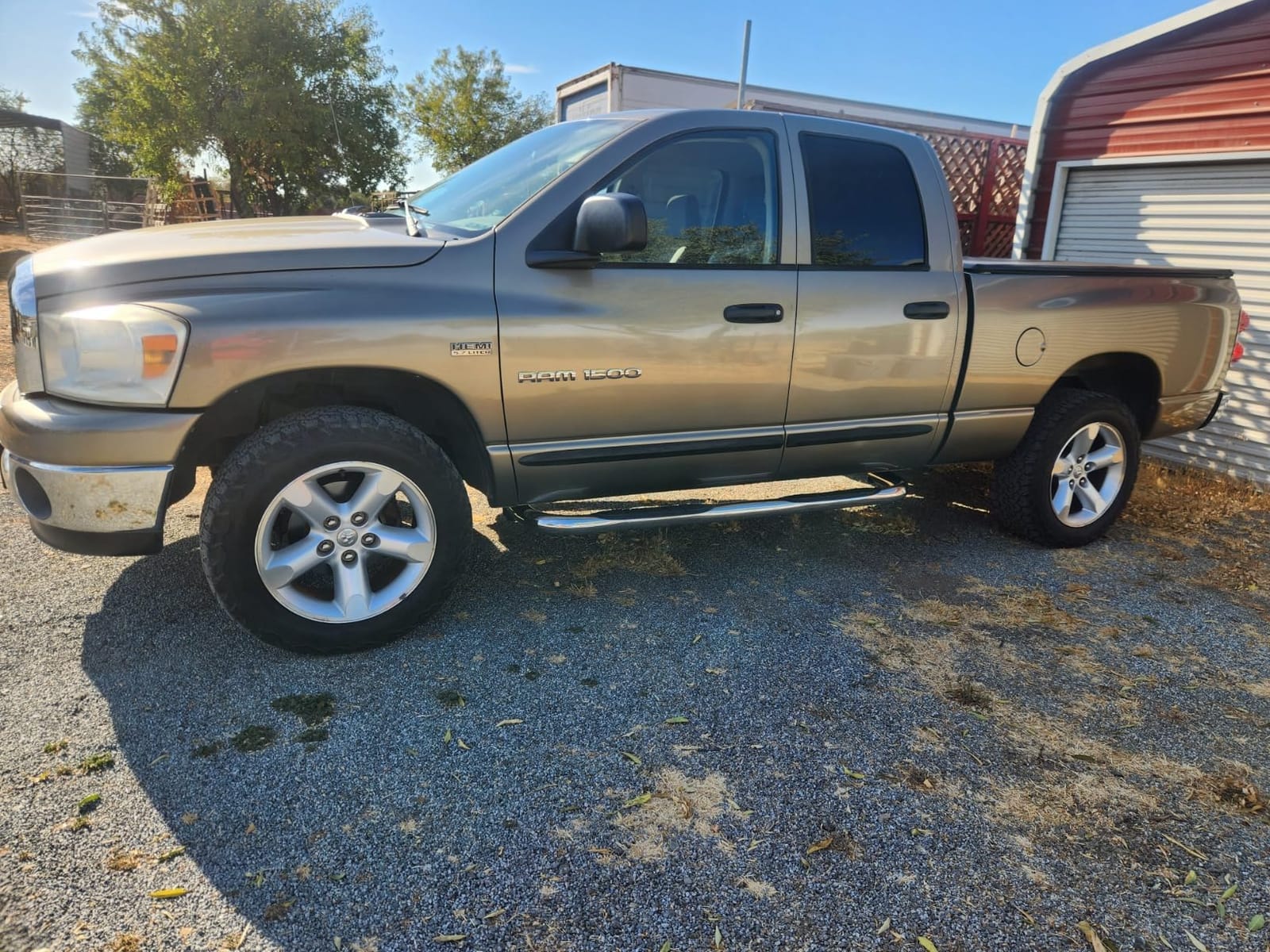 TAC Side Steps Fit 2002-2008 Ram1500 Quad Cab| 2003-2009 Ram2500/3500 Quad Cab (Exclude Daytona, Rumble Bee and SRT-10 Models) 3