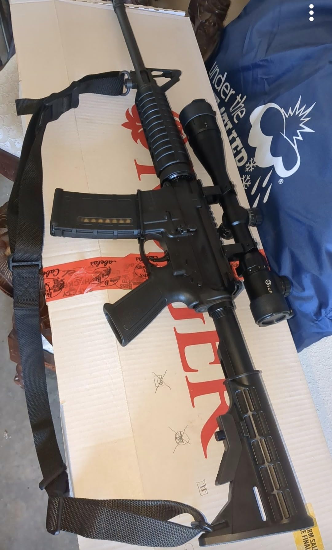 CVLIFE 4-16x44 AO Rifle Scope Red and Green Illuminated Scope with Locking Turret Sunshade and Mount Included customer photo 1