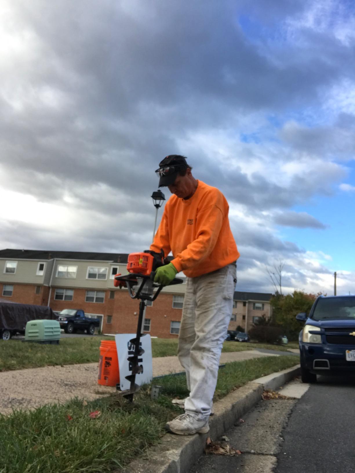 PROYAMA 54cc Post Hole Digger, Gas Powered Easy Start Earth Auger Digger customer photo 2