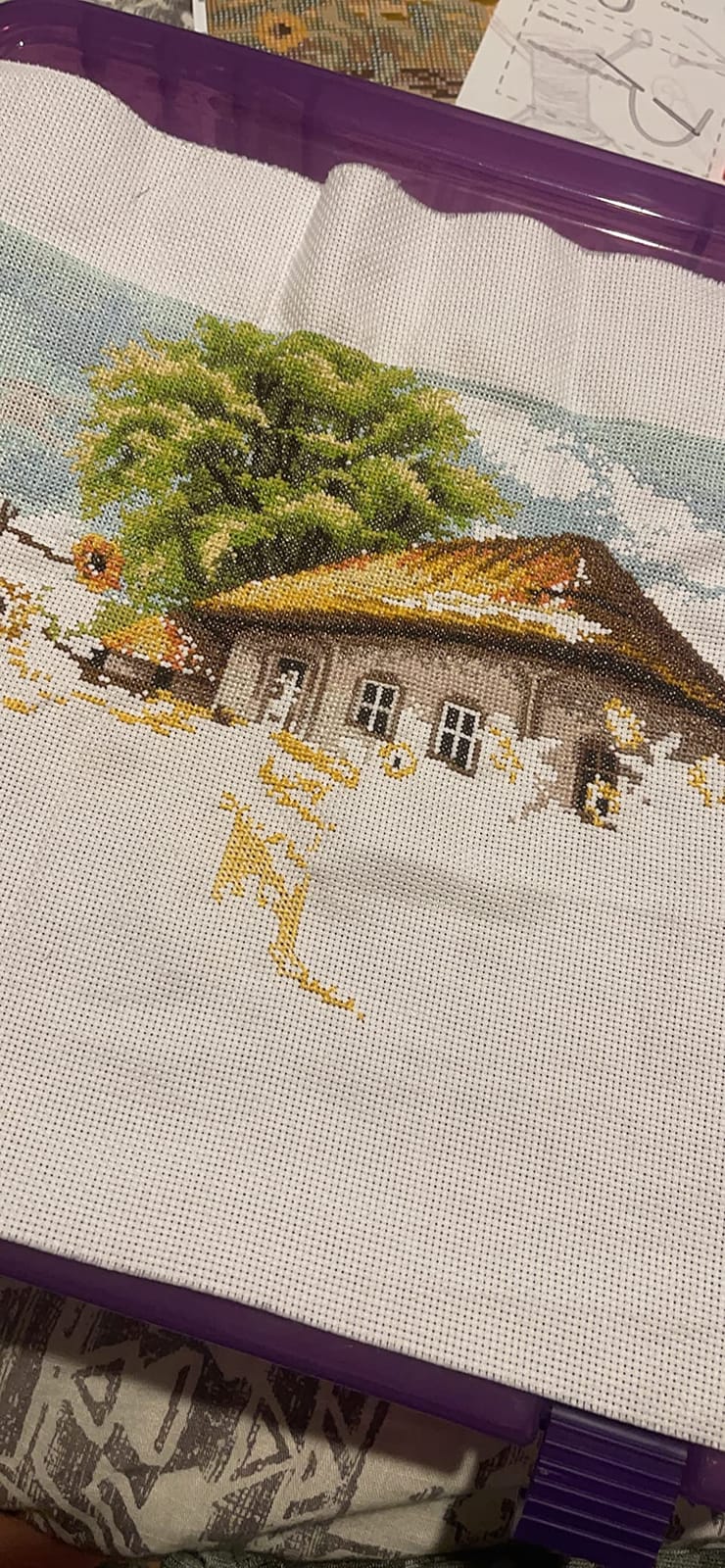 Povitrulya Counted Cross Stitch Kit for Adults 'Venice' customer photo 1