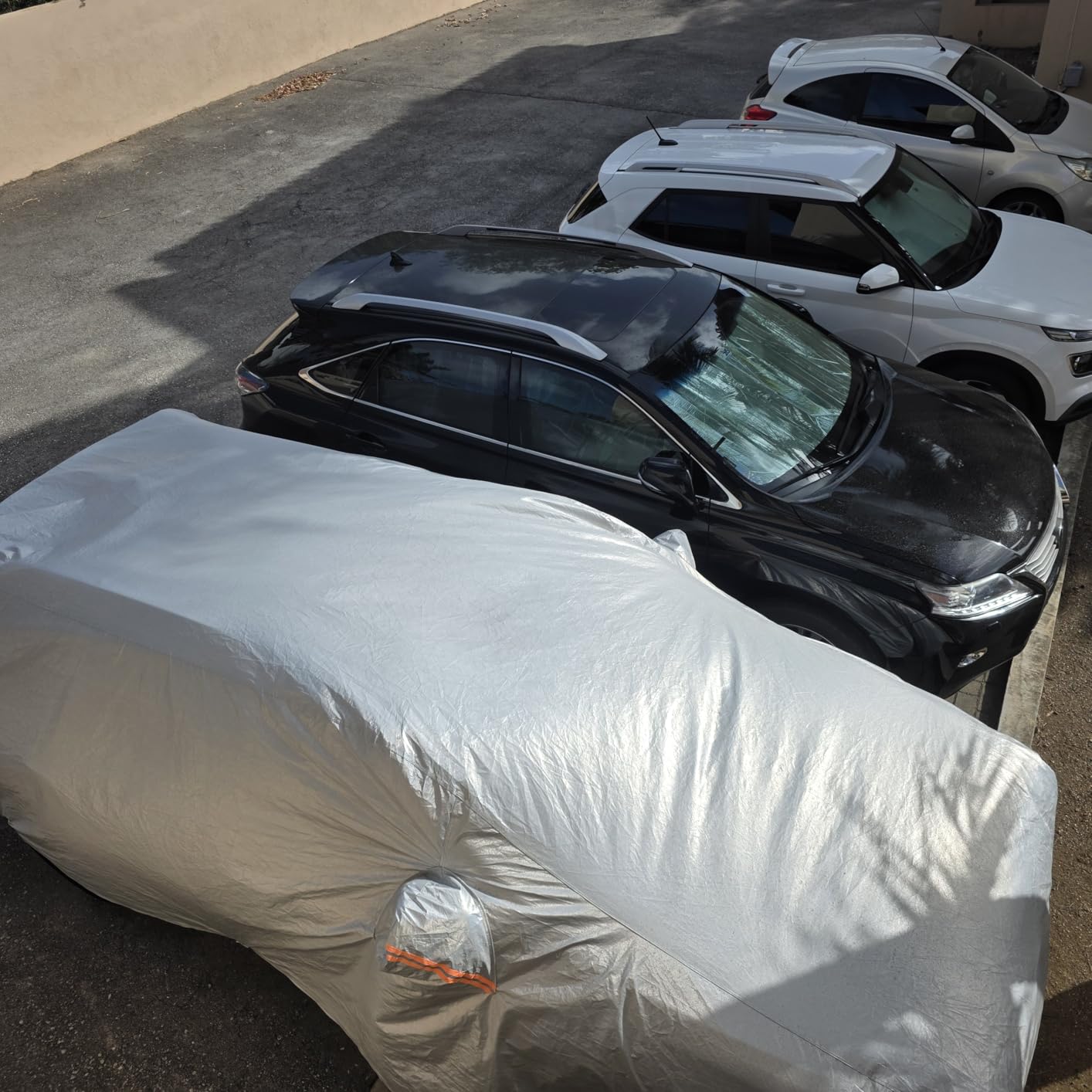 Kayme SUV Car Cover See Vehicle Size Chart, Size S4 | Waterproof All Weather Heavy Duty for MDX ZDX, X5 X6, Explorer, Pilot. Soft Cotton customer photo 1