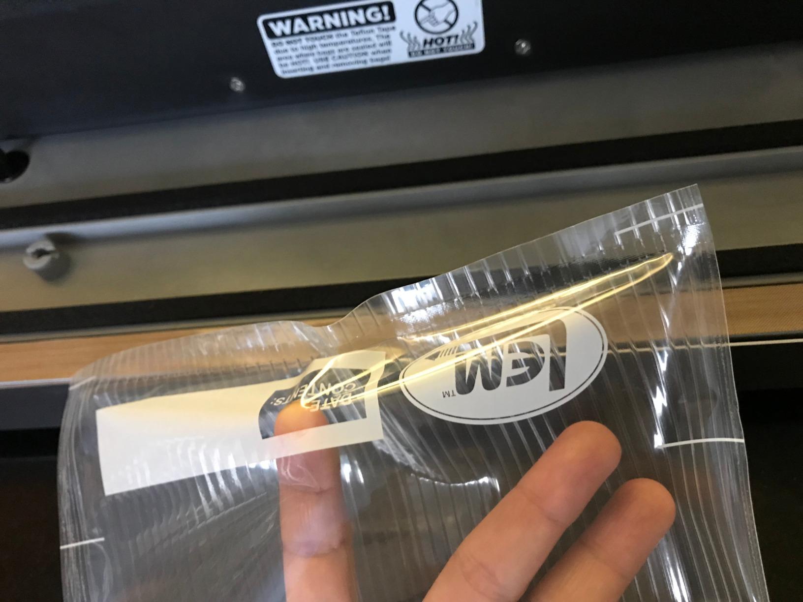 LEM Products MaxVac 500 Vacuum Sealer Machine, Heavy-Duty Aluminum | Food Vacuum Sealer for Freezer Storage, Includes Bag Roll Holder, Cutter, Bag Roll, Easy to Use Control Panel customer photo 2