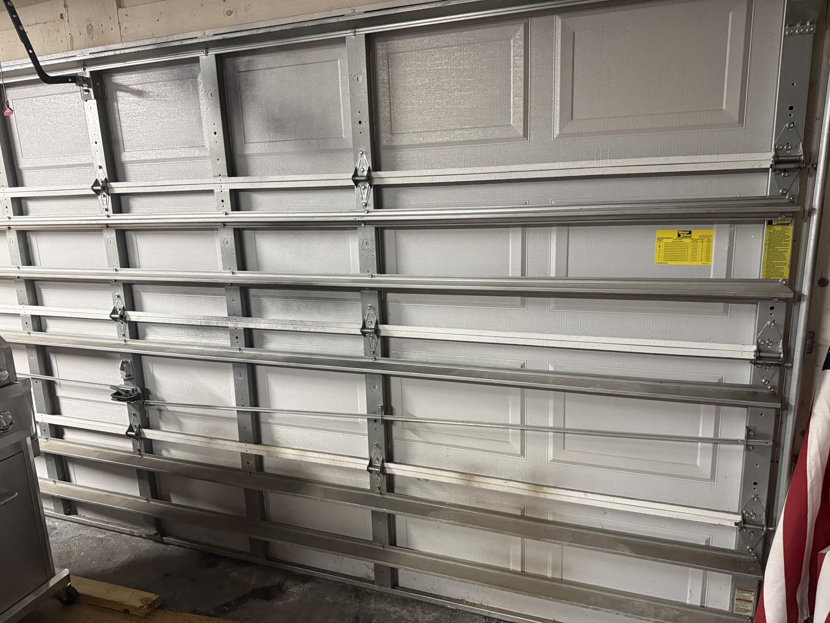 NASA TECH White Reflective Foam Core 2 Car Garage Door Insulation Kit 18FT x 8FT R Value 8.0 customer photo 1