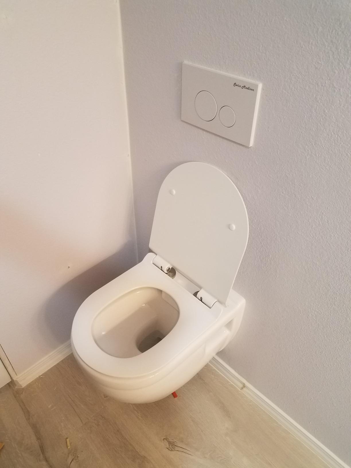 Swiss Madison SM-WC424 Concealed In-Wall Toilet Tank Carrier System Wall-Hung Dual Flush, 23