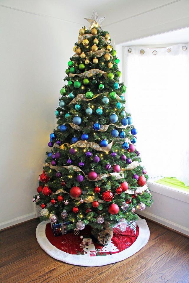 Best Choice Products Artificial Christmas Tree, 9ft Premium Unlit Realistic Spruce Holiday Decor w/Dense Branches, Easy Assembly, Metal Base customer photo 2