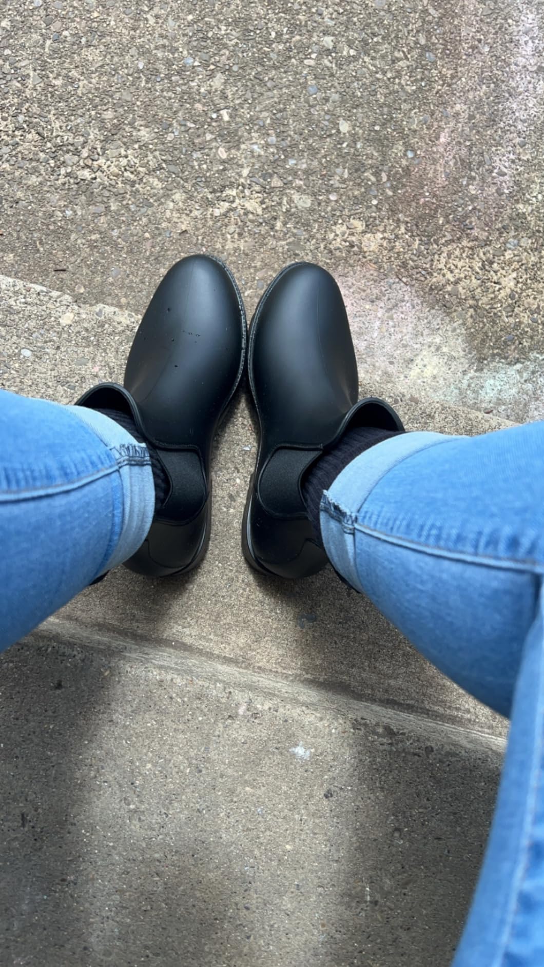 Asgard Women's Ankle Rain Boots Waterproof Chelsea Boots customer photo 2