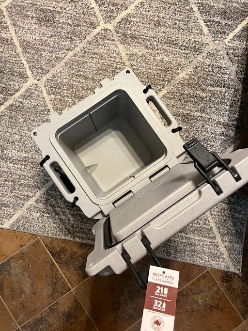 BISON COOLERS Rotomolded Cooler Extreme Engineered Durability with Hard Shell, Lid and Liner | Long Lasting Ice Chest with Double Insulated Walls | Made in The USA customer photo 1