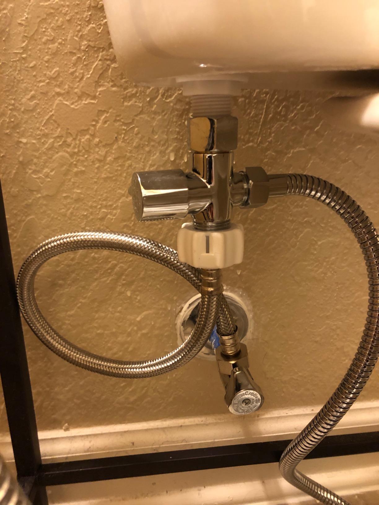 Brondell Hand Held Bidet Sprayer for Toilet: Brondell CleanSpa Advanced Bidet Attachment, Precision Pressure Control Jet Spray, Ergonomic Handheld Bidet for Toilet, Toilet Water Sprayer & Hose Set customer photo 2