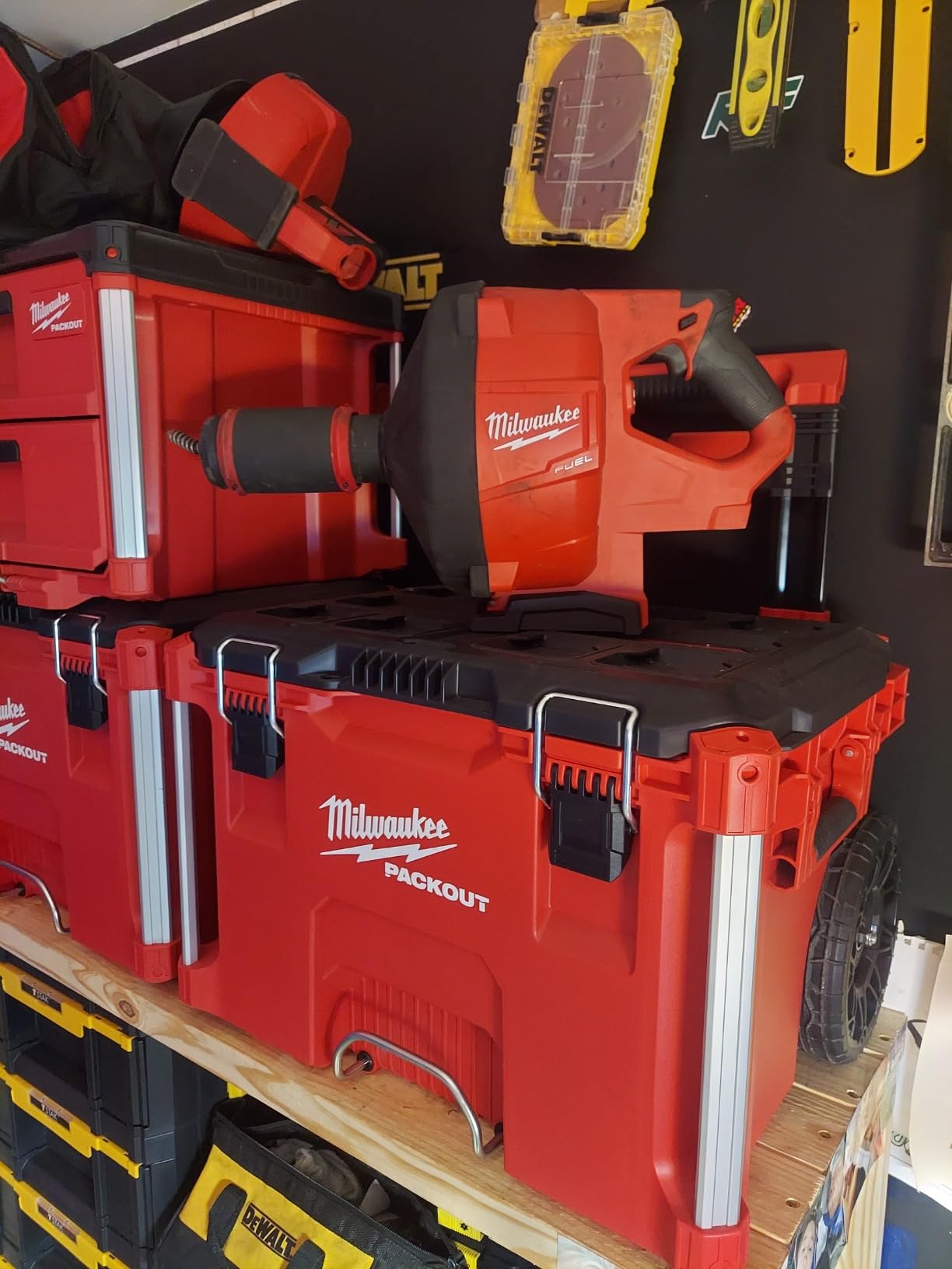 Milwaukee 2772A-21 18-Volt 5/16-Inch x 35-Foot Cordless Drain Snake Kit customer photo 2