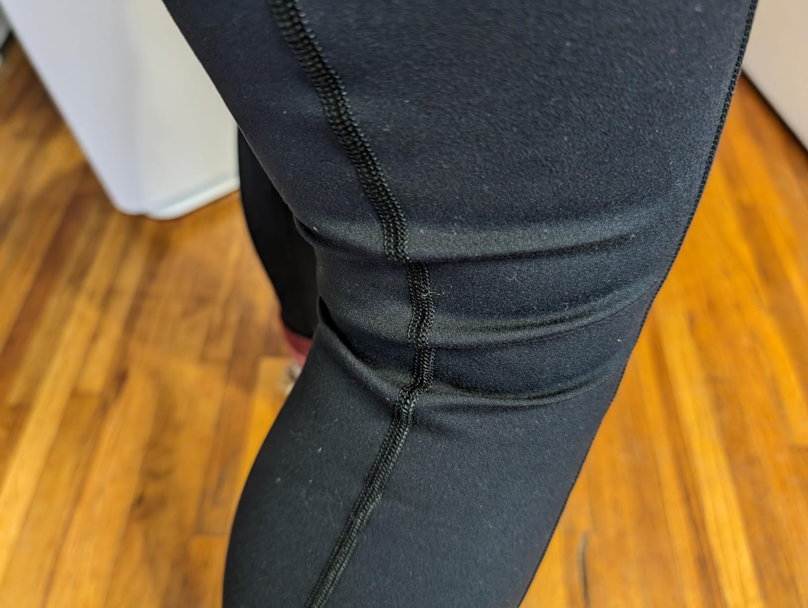 IUGA High Waist Yoga Pants with Pockets, Leggings for Women Tummy Control, Workout Leggings for Women 4 Way Stretch customer photo 2