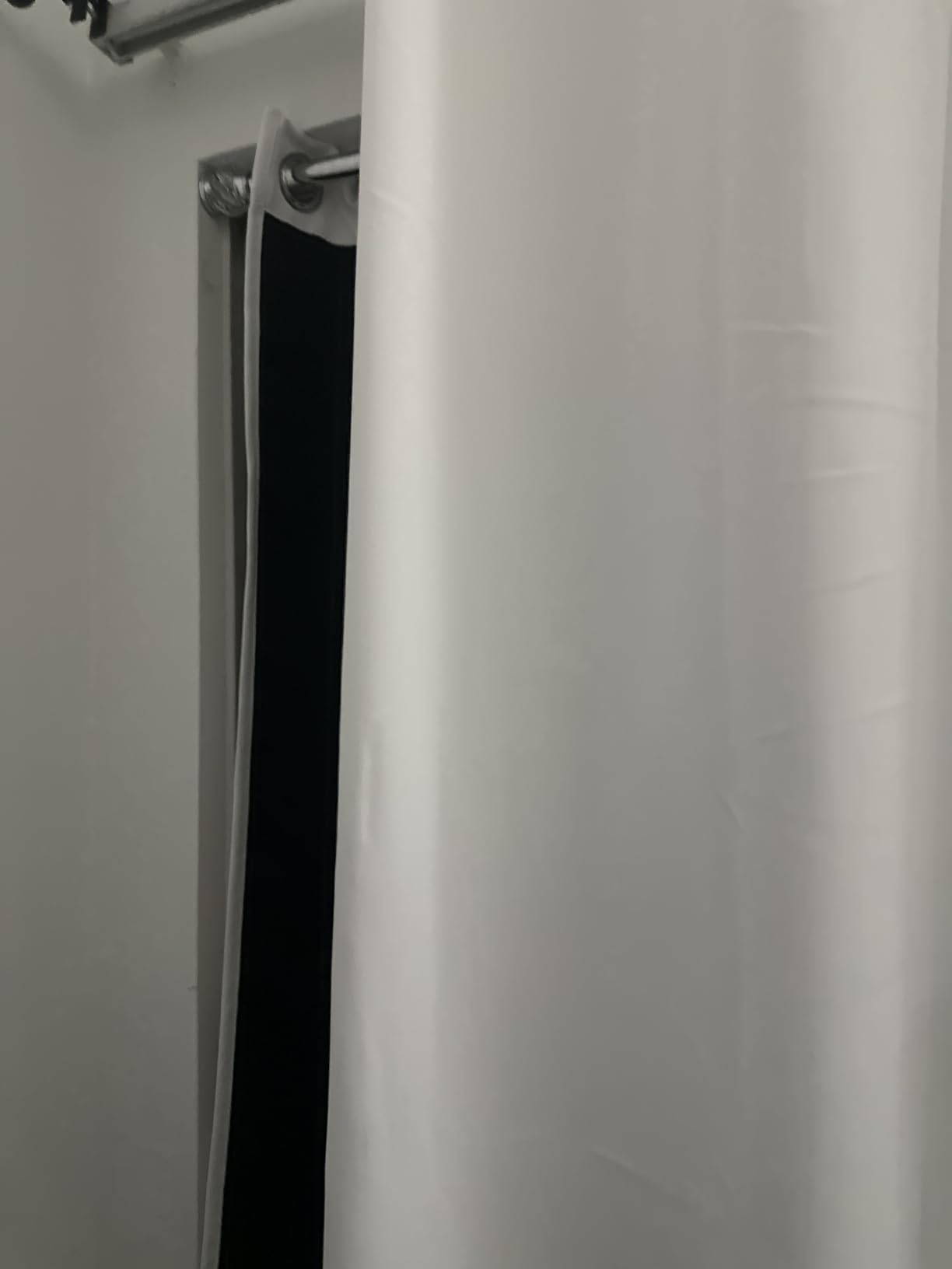 NICETOWN Thermal Insulated 100% Blackout Curtains, Noise Reducing Performance Slider Curtain Panel with Black Lining, Full Light Blocking Patio Door Drapery (1 PC, 100-inch x 84-inch, Biscotti Beige) customer photo 2