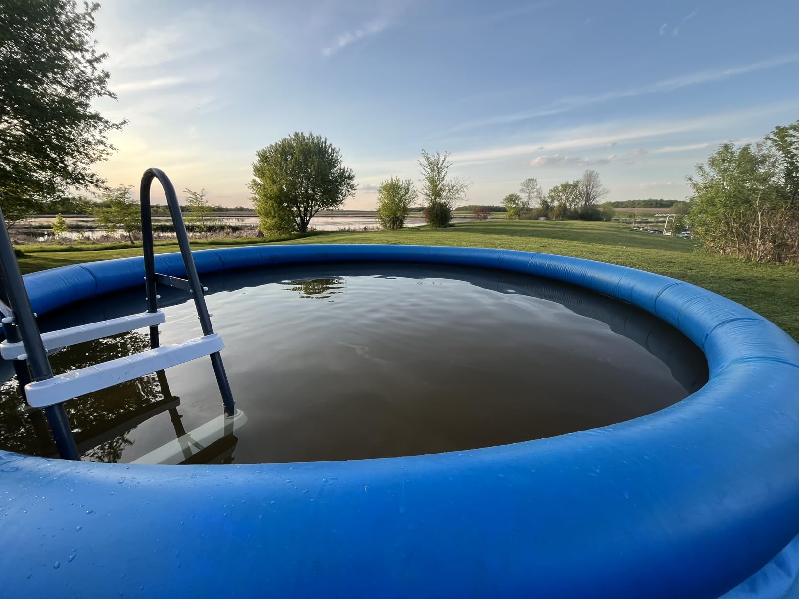 INTEX Krystal Clear 2,100 GPH Sand Filter Pump for Above Ground Pools customer photo 2