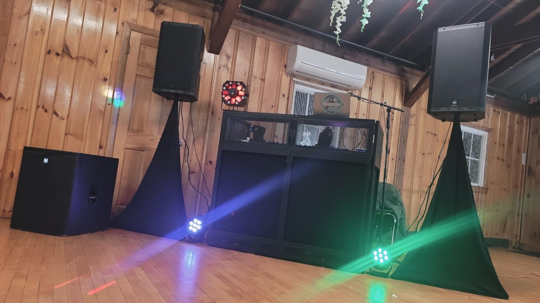 70W 7LED RGBWA Stage Par Lights by Remote & DMX Control customer photo 1