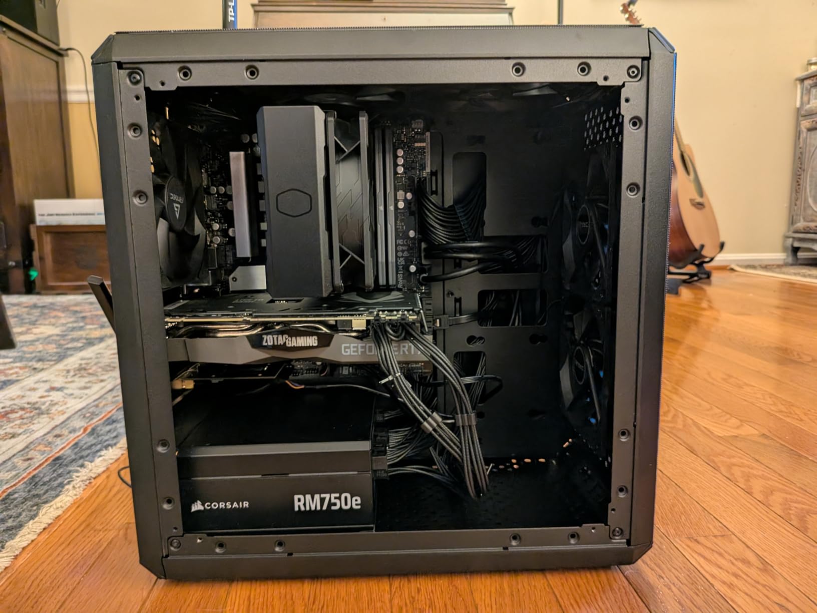 Cooler Master Hyper 212 Black CPU Air Cooler, 4 Heat Pipes, PWM Fan customer photo 2