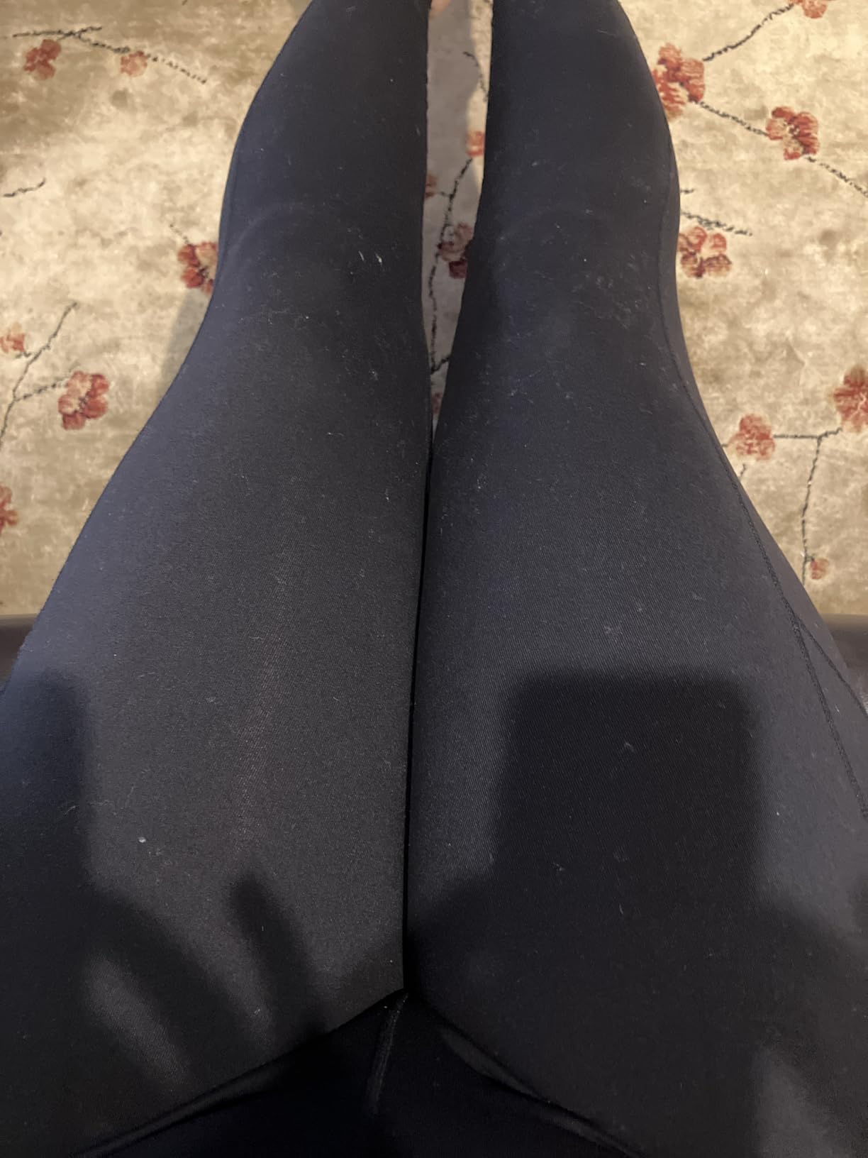 THE GYM PEOPLE Thick High Waist Yoga Pants with Pockets, Tummy Control Workout Running Yoga Leggings for Women customer photo 1