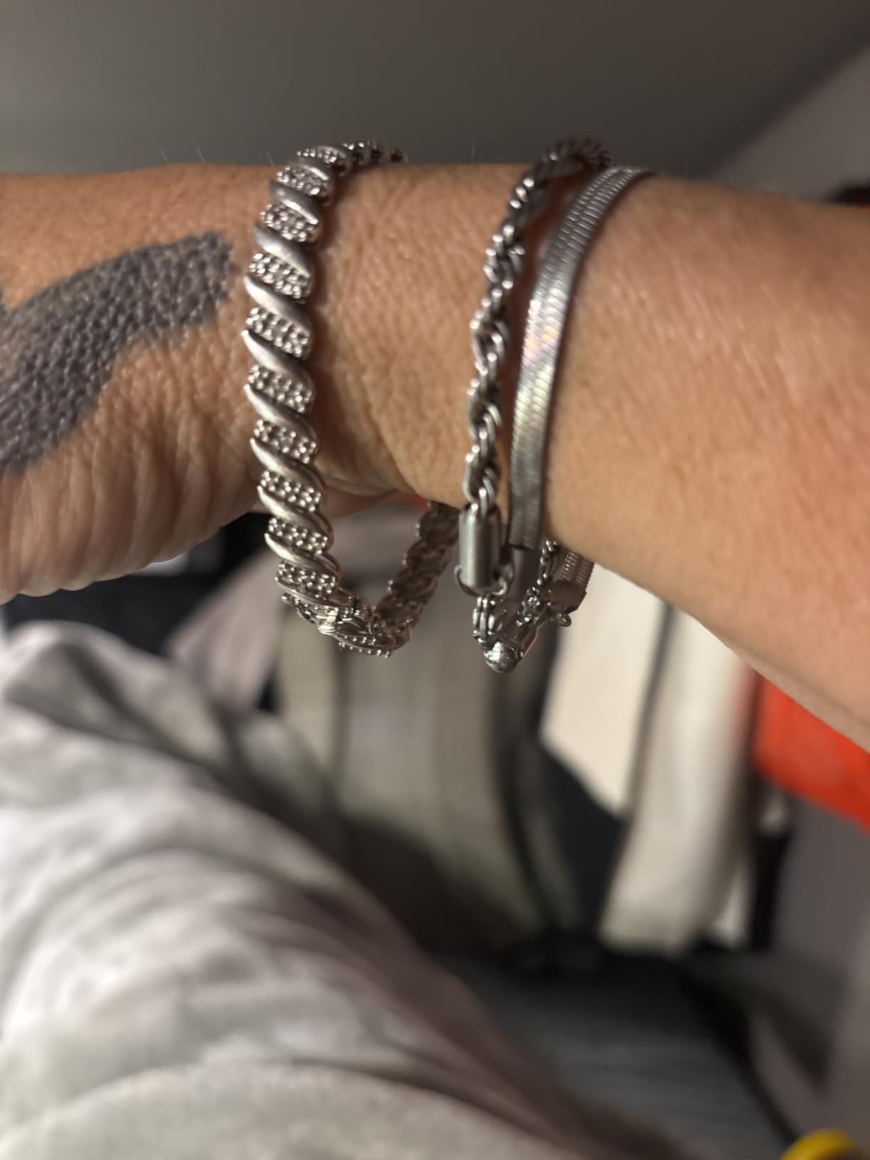 Natalia Drake 1/4 Cttw Wave Link Diamond Tennis Bracelet for Women in 925 Sterling Silver Color I-J/Clarity I2-I3 customer photo 2