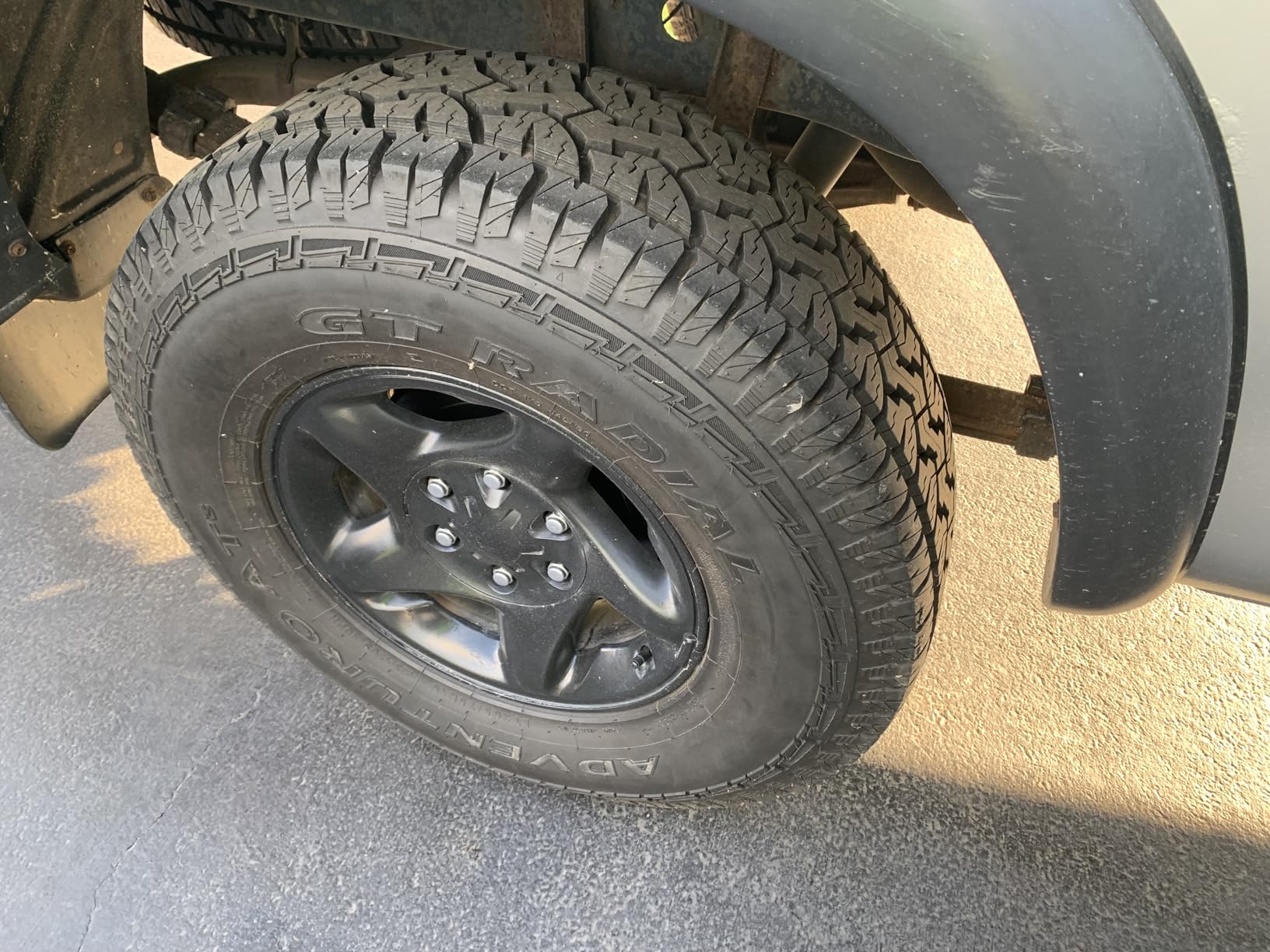 GT Radial Adventuro AT3 P235/75R15 105S OWL,One Size | Truck/SUV All Terrain All Season Traction 105S Rated Extra Load Radial Construction Outlined White Lettering Tire customer photo 2