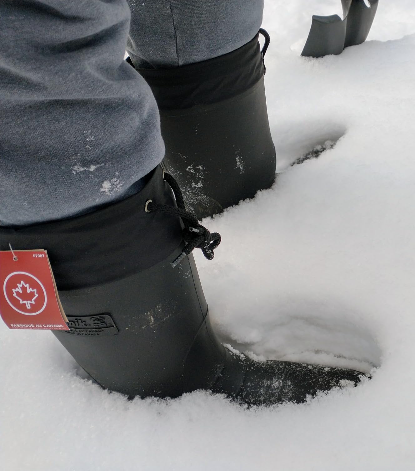 Kamik Forester Insulated Rubber Hunting Boots - Waterproof Insulated Boots for Men - Slip-Resistant Outsole for Hunting - Snow Shoes with Removable Liner - Mid-Calf Height customer photo 1