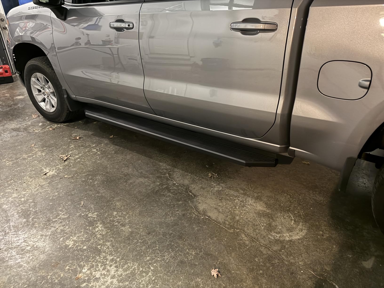 APS 6-inch (Black Stainless Steel Flat Style) Running Boards Nerf Bars Side Steps Step Rail Compatible with Ram 1500 2019-2026 Crew Cab (Will Not Fit 2018 Previous Generation Build in 19-24) customer photo 2