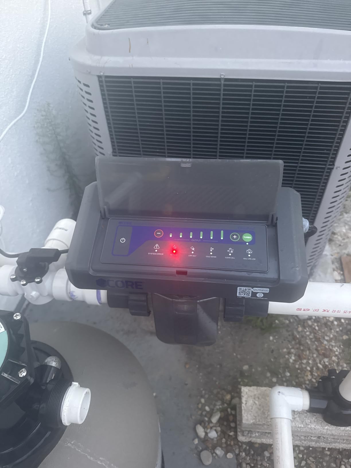 CircuPool CORE35 Salt Chlorine Generator System | 35,000 Gallon Pool Max customer photo 2