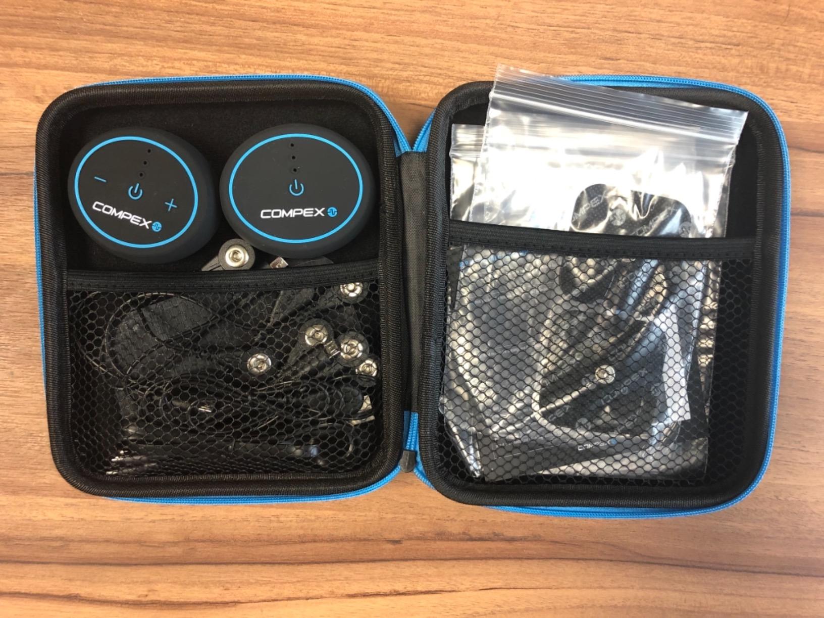 Compex Mini Wireless Electric Muscle Stimulator EMS with Tens 2 Pods, Smartphone Compatible with Mobile App Apple & Android for Workouts & Training Log customer photo 1