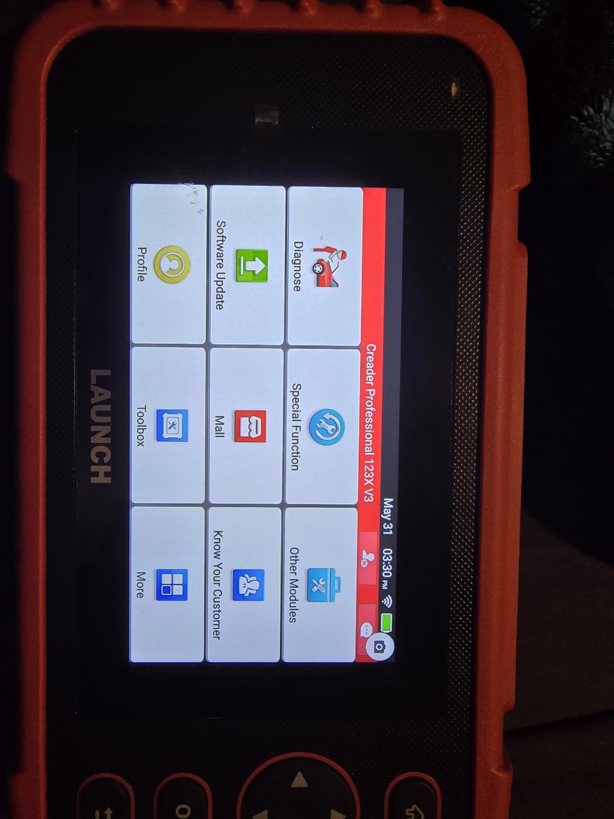 Launch OBD2 Scanner CRP123X V3.0 Elite,7 Resets Scan Tool,Lifetime Update | CANFD/DoIP,FCA SGW,Oil/Brake/BMS/SAS/D PF/ABS/Throttle Reset,Multi System,Graphic Live Data,Battery Test,Auto VIN,Android 8.1 customer photo 1