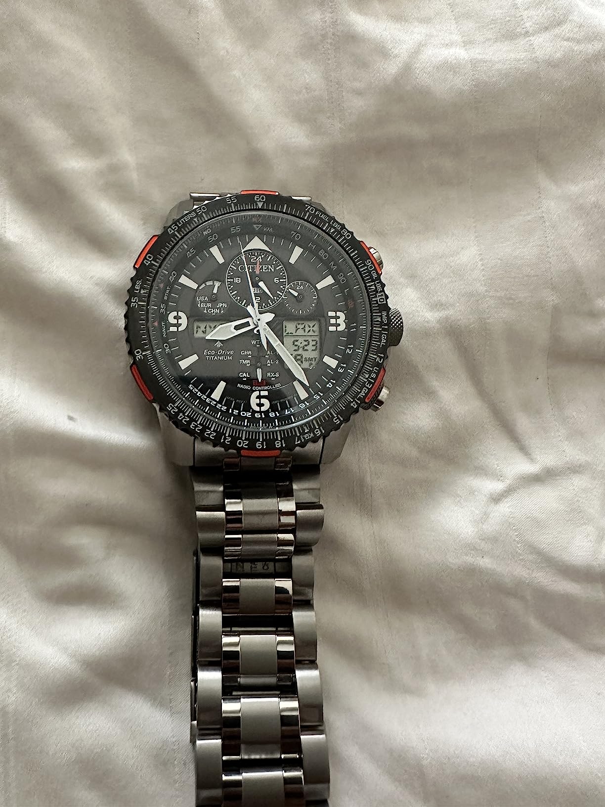 Men's Promaster Air Skyhawk Eco-Drive Pilot Watch customer photo 2
