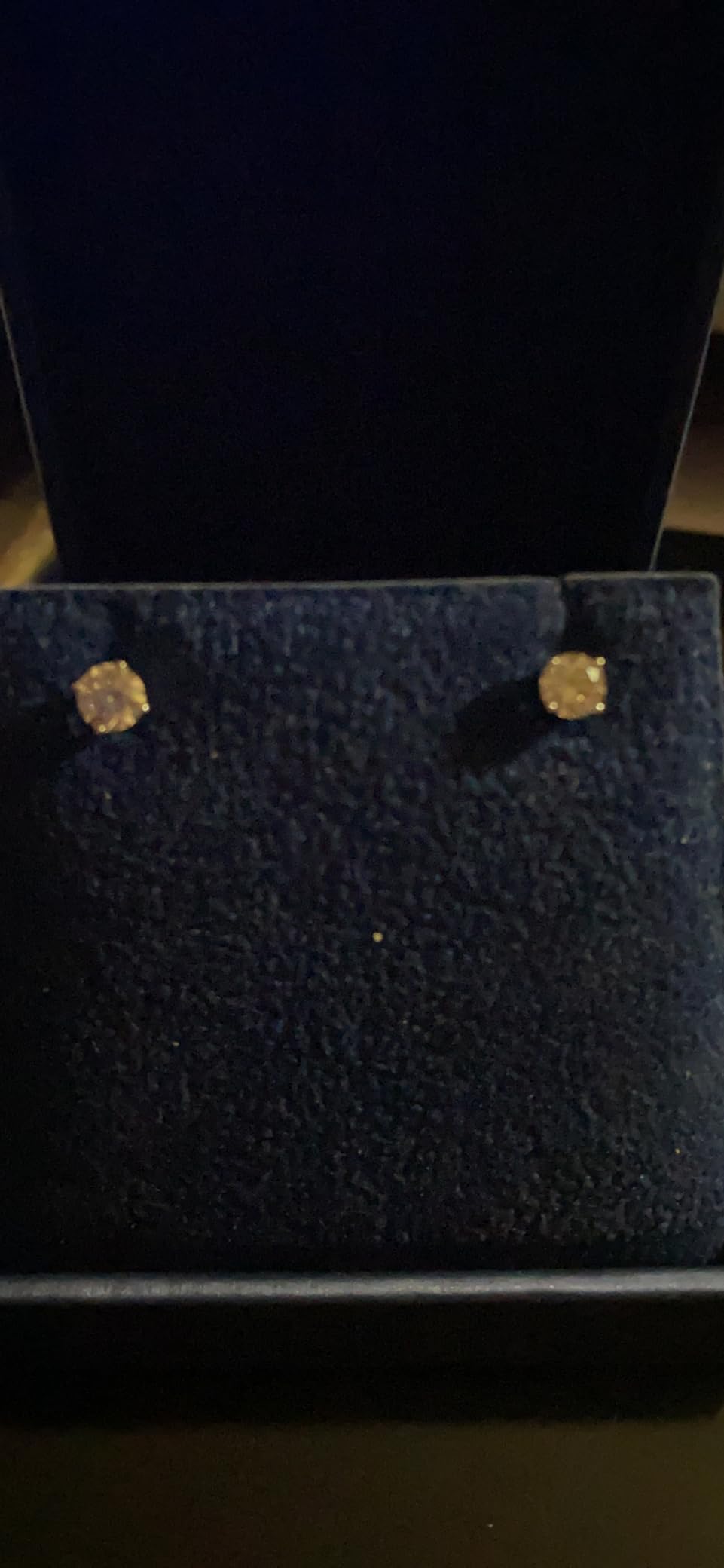 0.20-2.00 cttw Certified NATURAL Diamond Stud Earrings for Women 14 Karat Gold Earrings 4 Prong Setting with Screw Back Studs Fine Jewelry customer photo 1