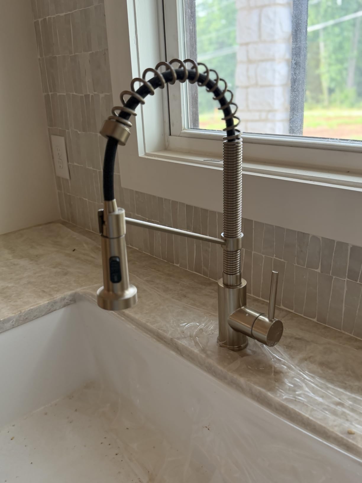 KRAUS Spot Free Stainless Steel Pull Down Kitchen Faucet KPF-1610SFS customer photo 1