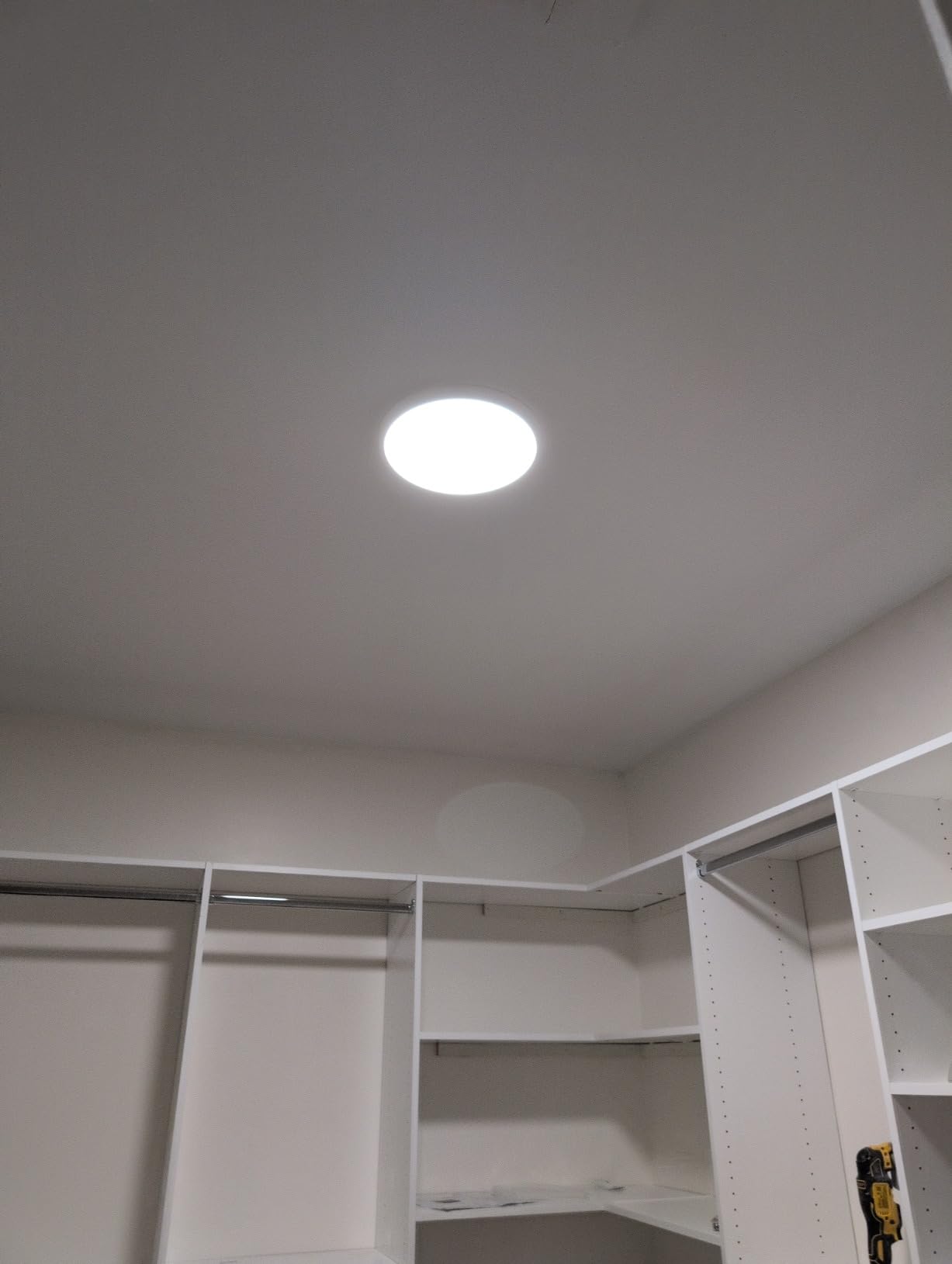 12 Inch LED Flush Mount Ceiling Light Fixture, 5000K Daylight White, 3200LM, 24W, Flat Modern Round Lighting Fixture, 240W Equivalent White Ceiling Lamp for Kitchens, Stairwells, Bedrooms customer photo 2