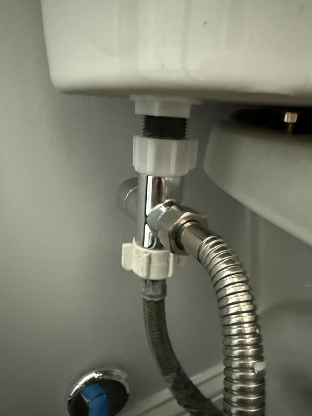 Handheld Bidet Sprayer-Bidet Attachment for Toilet, Premium Stainless Steel | Adjustabel Water Flow, Leak-Free Hose & Brass 7/8