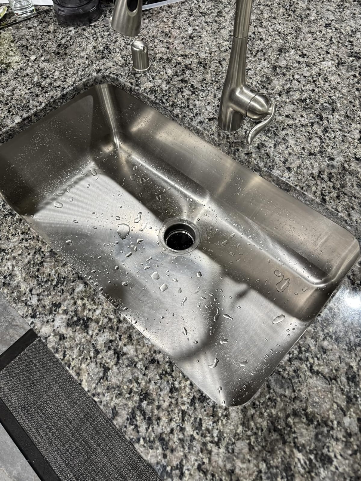 KRAUS Dex 33-inch Undermount 16 Gauge Stainless Steel Single Bowl Kitchen Sink, KA1US33B customer photo 2