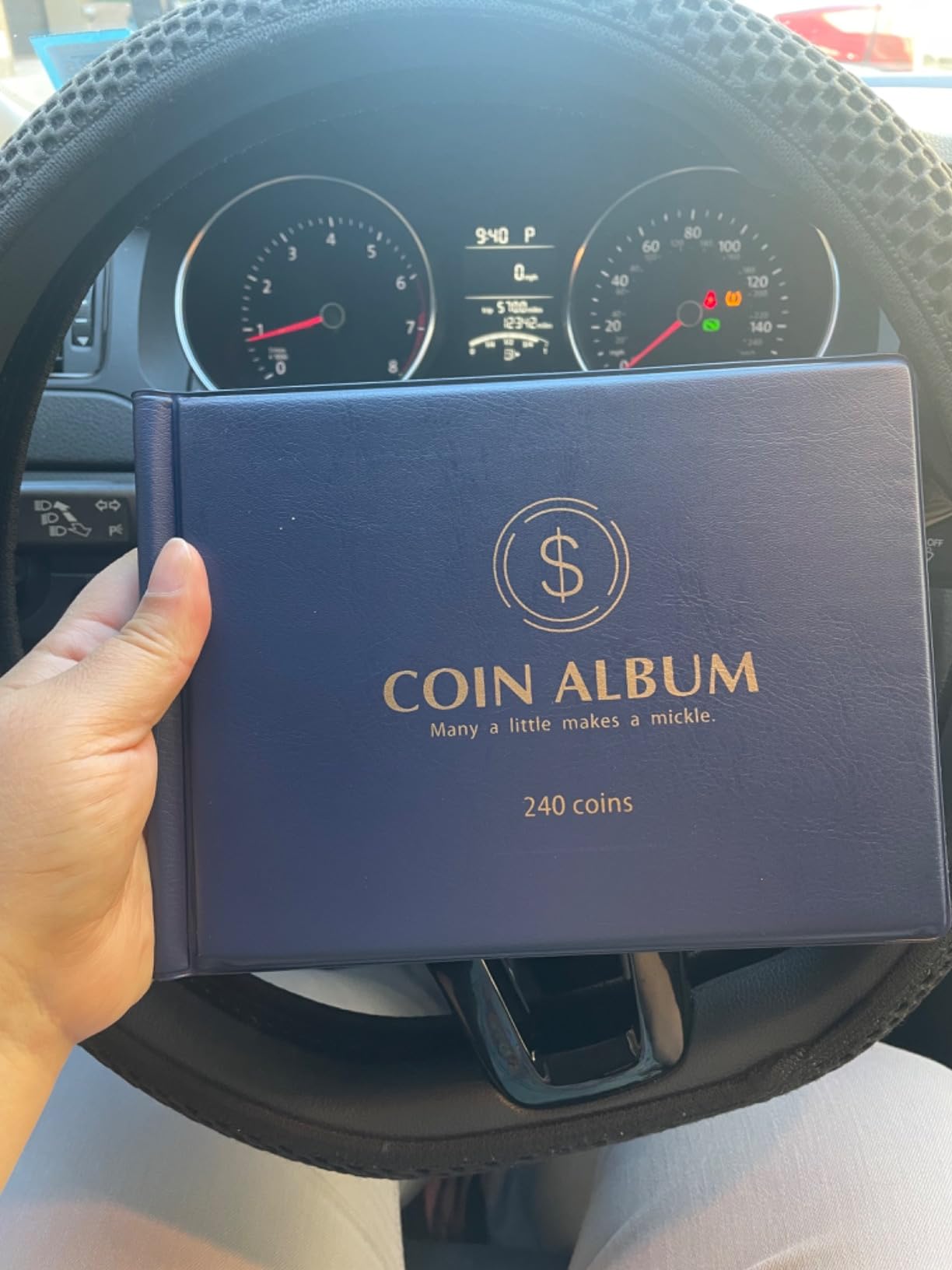 MUDOR Coin Collection Holder Album for Collectors, 240 Pockets Coin Book | 2IN1 Pocket Size, Coin Collection Supplies for Dime, Cent, Nickel, Quarter, Half Dollar, Silver Dollar customer photo 2