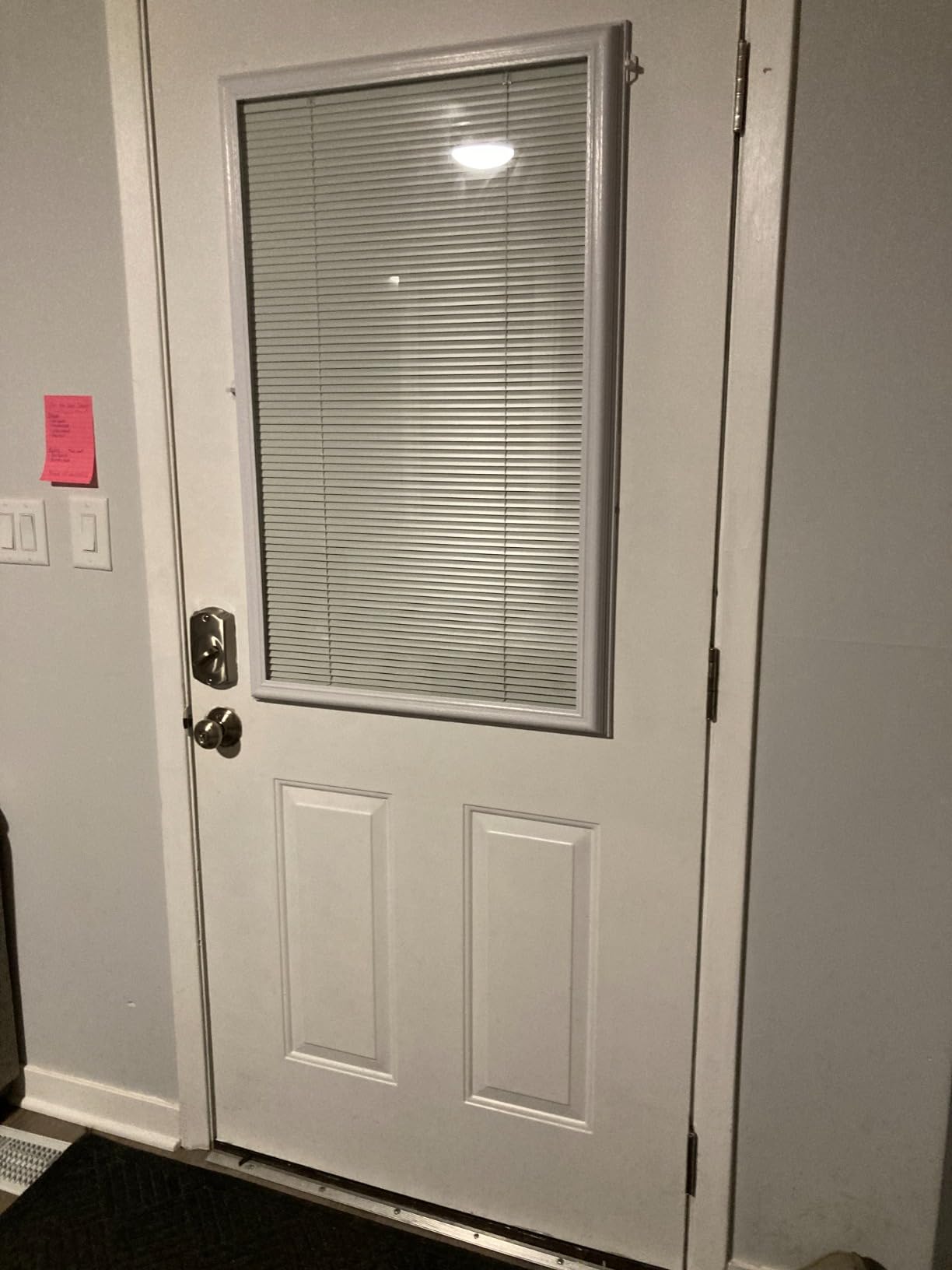 ODL Add On Blinds for Raised Frame Doors - Outer Frame Measurement 24