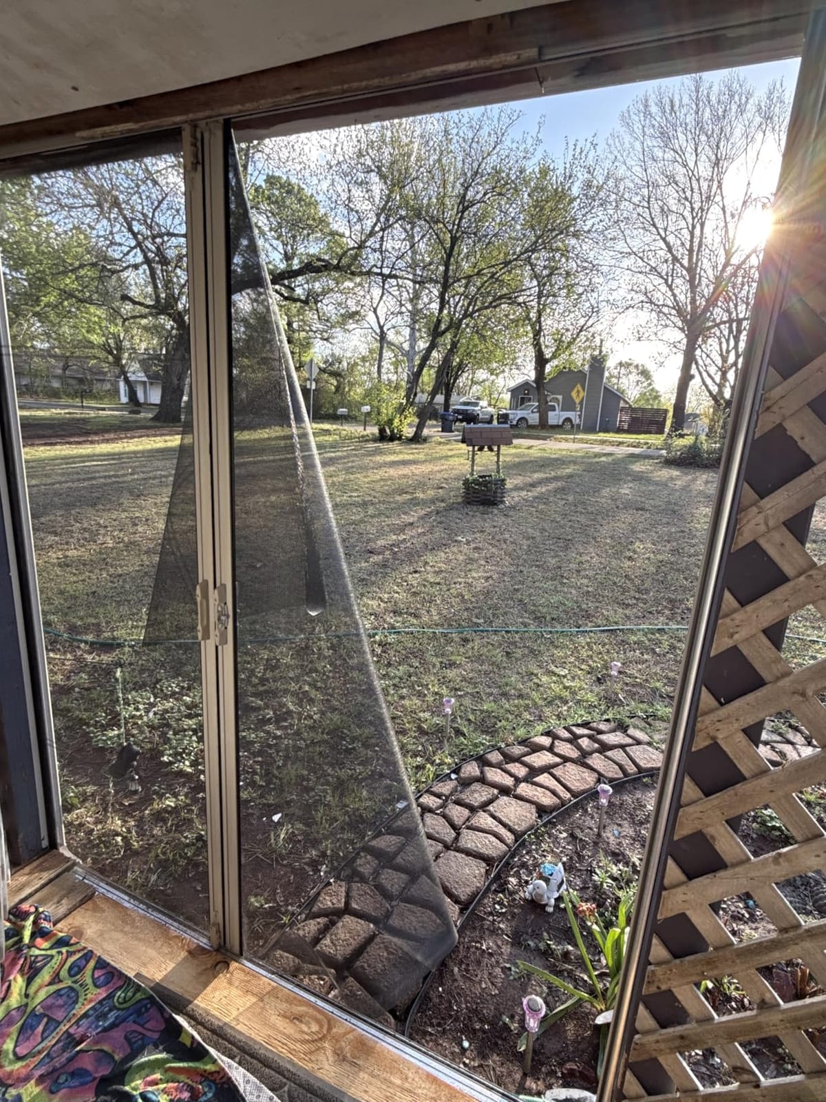 Brisa White Retractable Screen Door 78