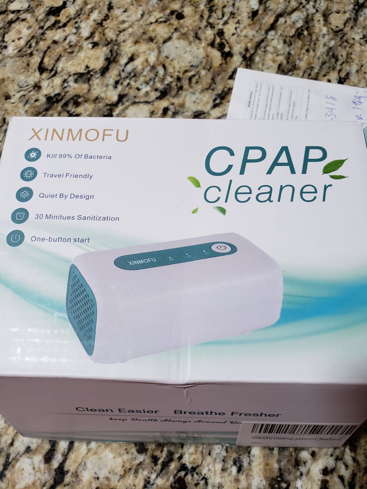iSonic Ultrasonic CPAP Deep Cleaner (Small) P4821-CPAP, 2.6Qt/2.5L, 110V for North America, with SS Weight Bracket and Cleaning Tablet customer photo 1