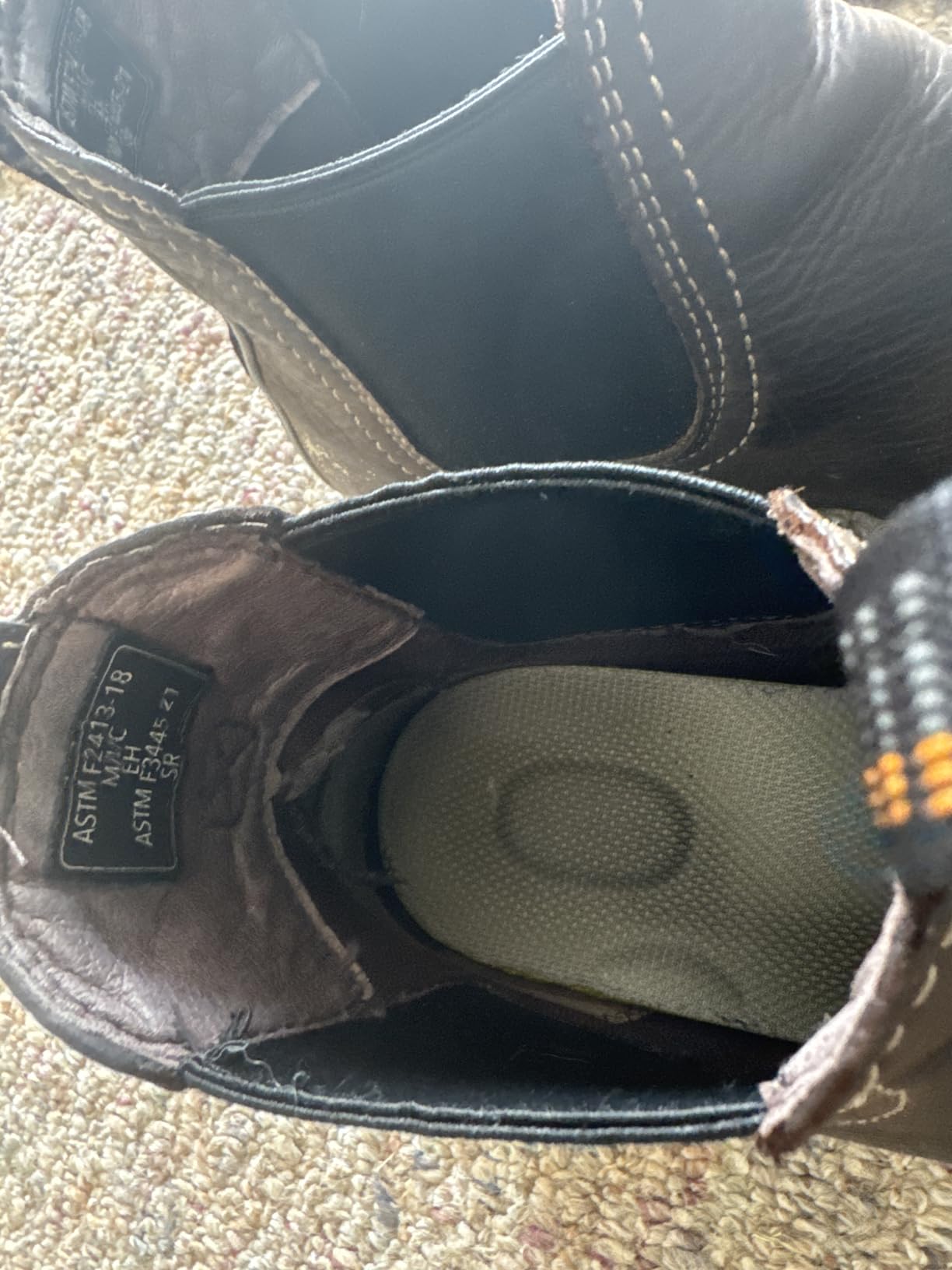 Ariat Work Groundbreaker Chelsea Wide Square Toe Waterproof Steel Toe customer photo 2