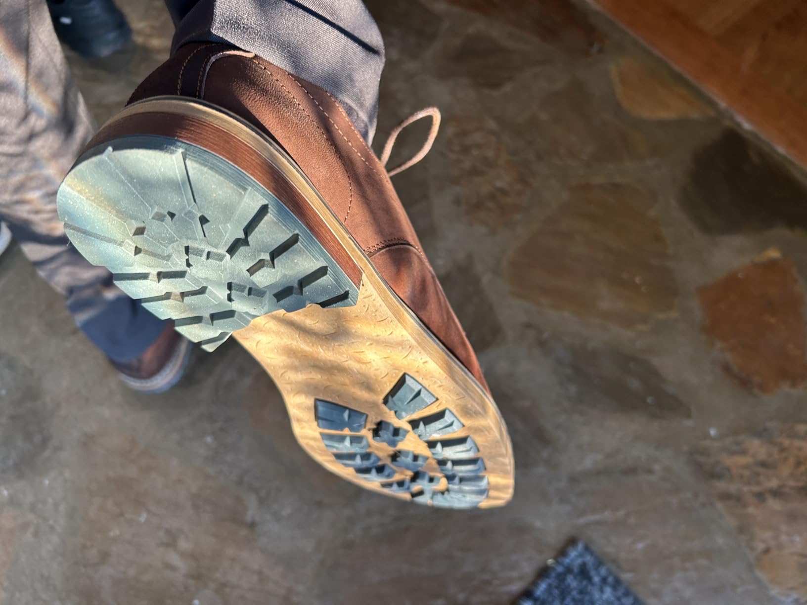 Mens Dress Shoes, Lace Up Leather Oxford customer photo 1